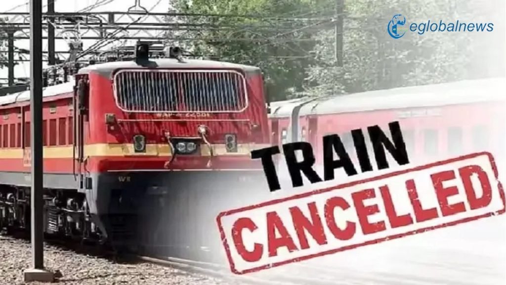24 ट्रेनें हुई रद्द