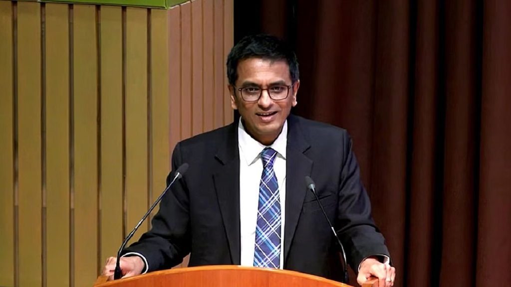 Chief Justice DY Chandrachud