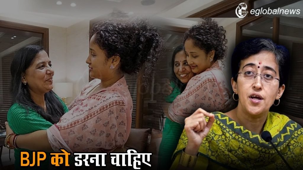 Kalpana Soren meets Sunita Kejriwal :
