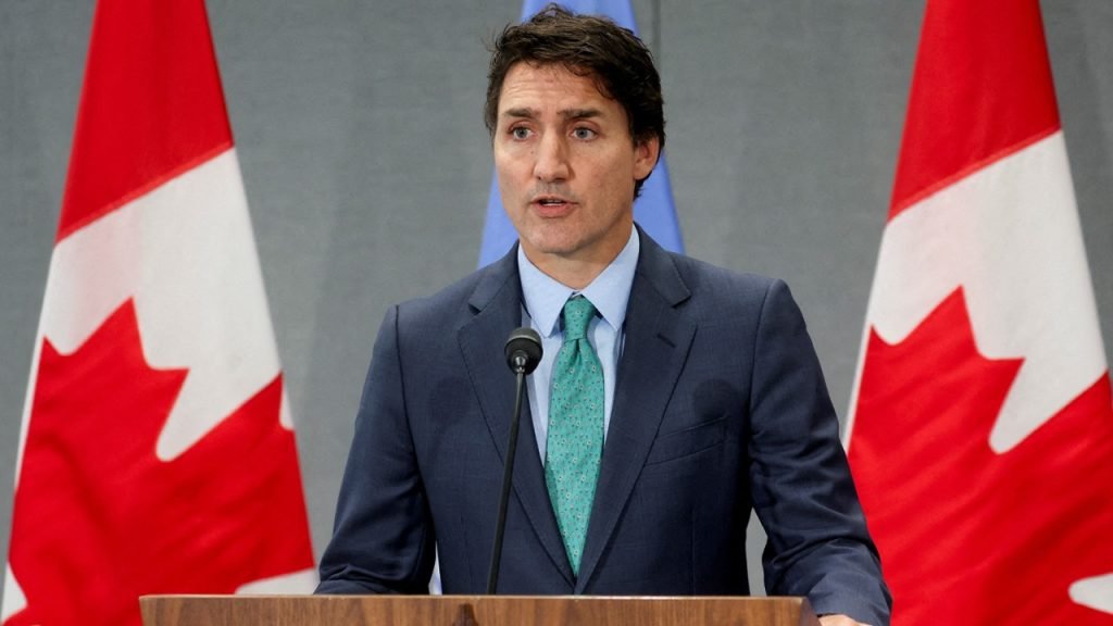 Canada PM Justin Trudeau: