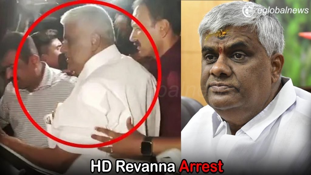 HD REVANNA ARRESTED