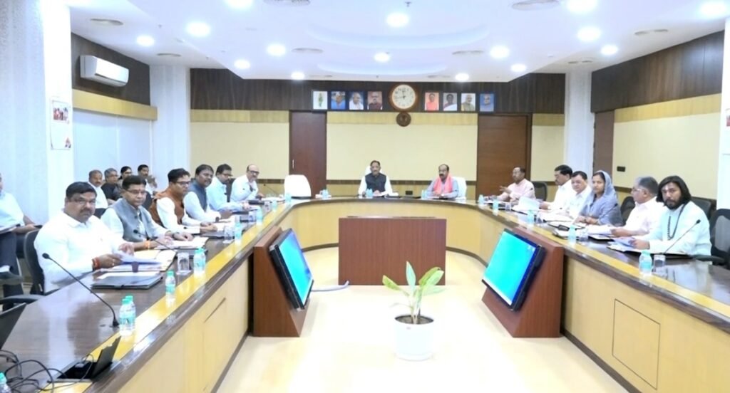 CM साय की बैठक में अहम निर्णय