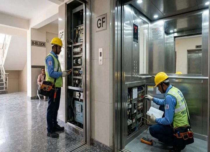 रायपुर में लिफ्ट सुरक्षा पर नई गाइडलाइन लागू