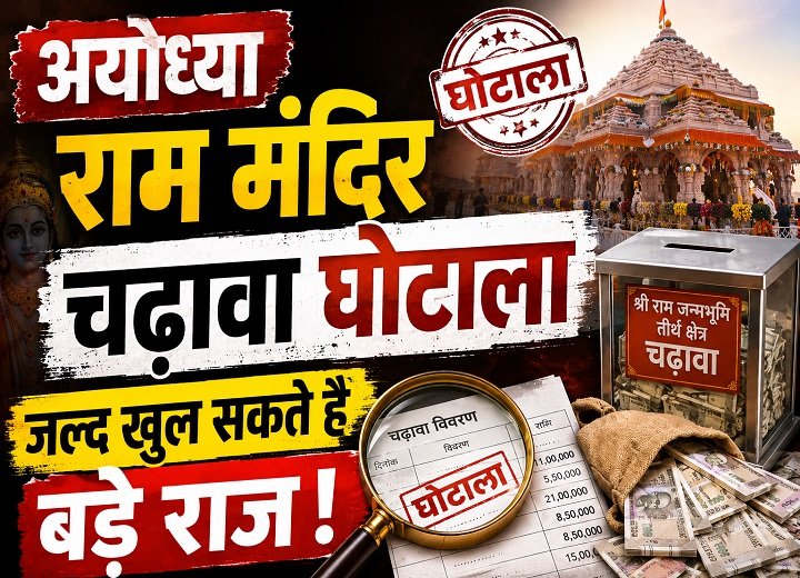 अयोध्या राम मंदिर चढ़ावा घोटाला