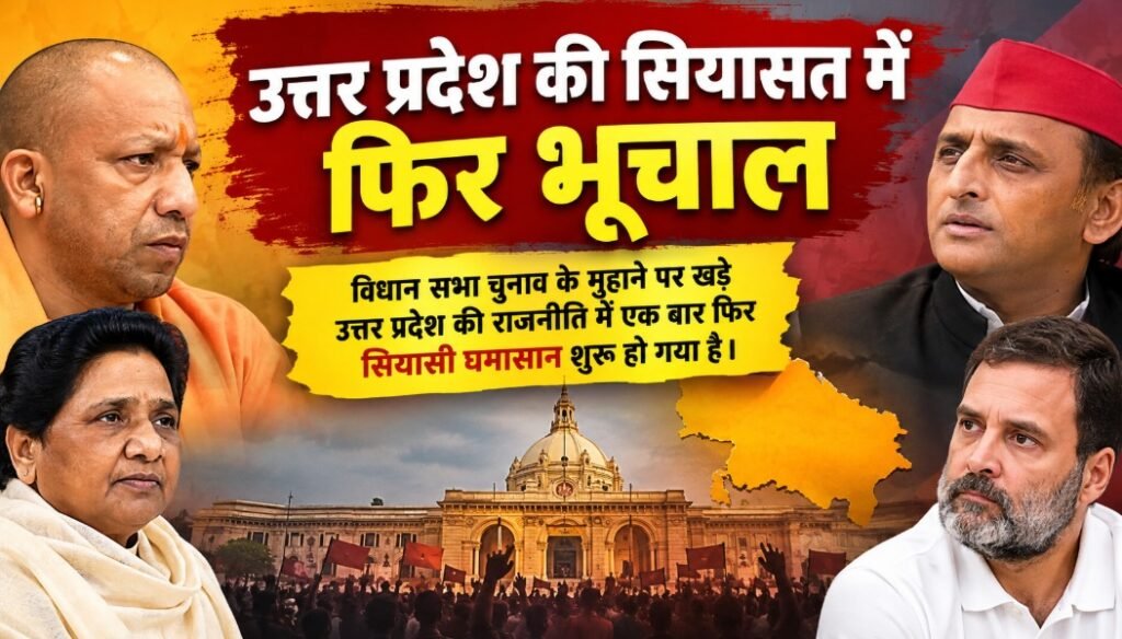 Uttar Pradesh Ki Siyasat Mein Phir Bhuchaal