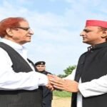 रामपुर जेल में आजम खान से मिले अखिलेश यादव: बोले- किसी परिवार पर इतना जुल्म नहीं हुआ, BJP का जाना तय